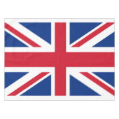 Britse Royal Union Jack Flag Tafelkleed (Voorkant (Horizontaal))