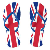 Britse Royal Union Jack Flag Teenslippers (Voetbed)
