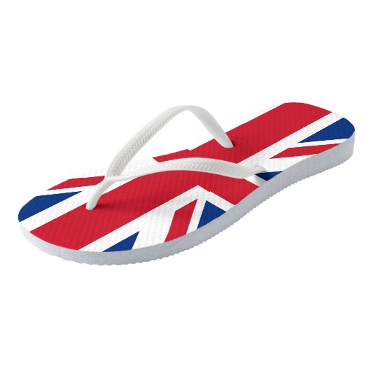 Britse Royal Union Jack Flag Teenslippers (Schuin)