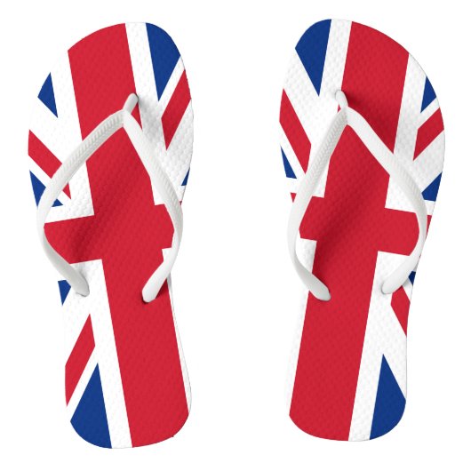 Britse Royal Union Jack Flag Teenslippers (Voetbed)