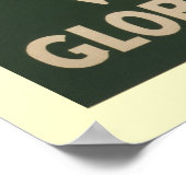 Britse rugby, football spelers eisen dienst poster (Hoek)