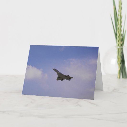Britse Ruimte/Aerospatiale Concorde tijdens de Kaart (Voorkant)