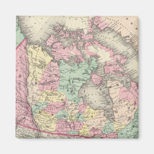 Britse, Russische en Deense bezit Magneet (Voorkant)