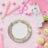 Britse, Russische en Deense bezit Papieren Bordje (Feest)