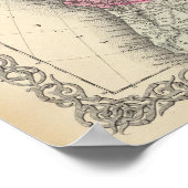 Britse, Russische en Deense bezit Poster (Hoek)