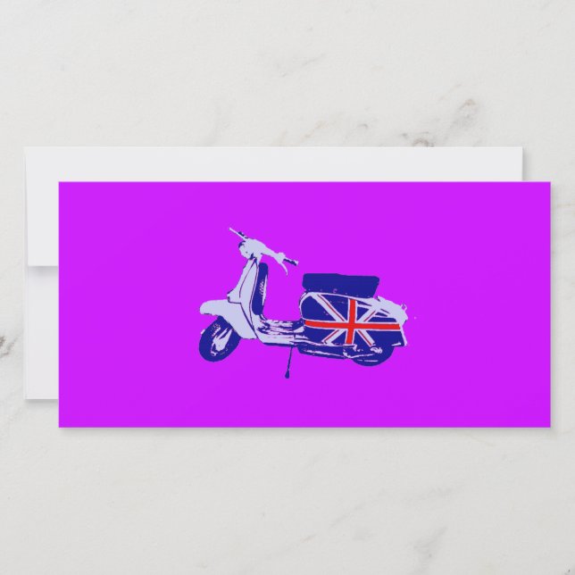 Britse scooter (Voorkant)