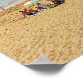 Britse Seaside Serenity Poster (Hoek)