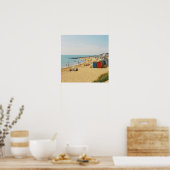 Britse Seaside Serenity Poster (Keuken)