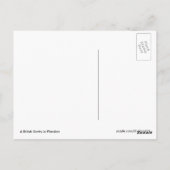 Britse Sentry Briefkaart (Achterkant)