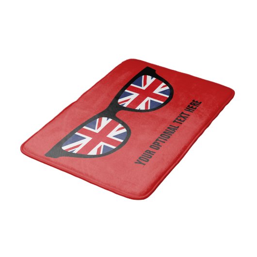Britse Shades aangepaste badmatten (Gekanteld)