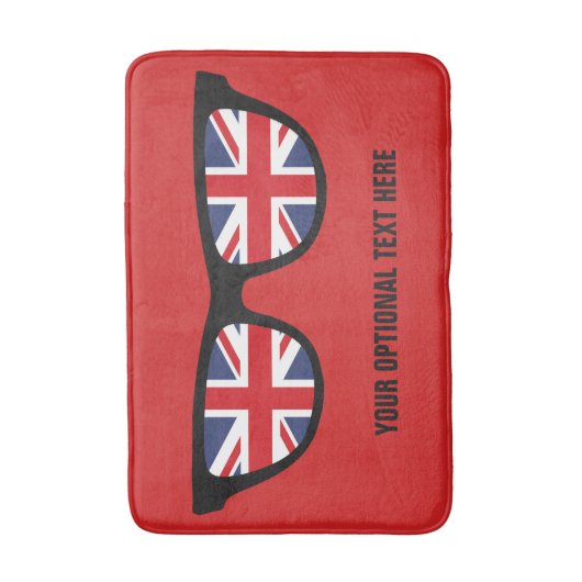 Britse Shades aangepaste badmatten (Voorkant Verticaal)