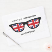 Britse Shades aangepaste stickers (Envelop)
