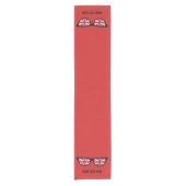Britse Shades aangepaste tafellopers Korte Tafelloper (Voorkant)
