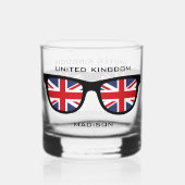 Britse Shades-douanenaam Whisky Glas (Achterkant)