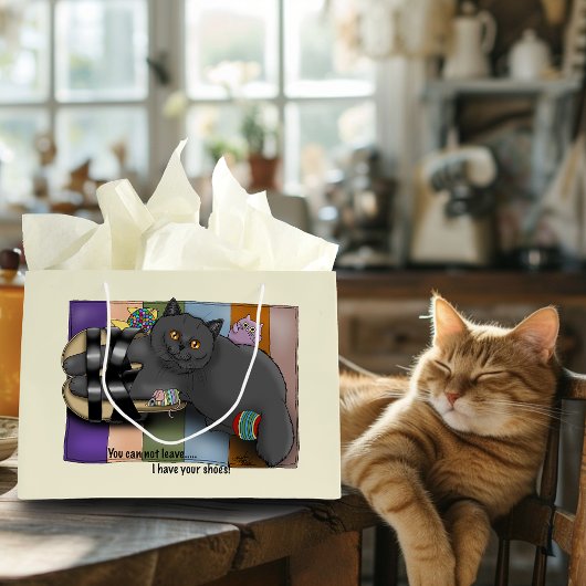 Britse Shorthair Cat Sandalen Grappig Schattige Groot Cadeauzakje