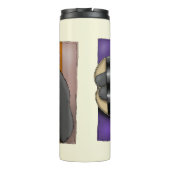 Britse Shorthair Cat Sandalen Grappig Schattige Thermosbeker (Achterkant)