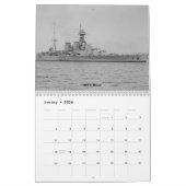 Britse slagkruisers van de Tweede Wereldoorlog Kalender (Jan 2026)