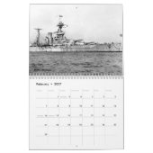 Britse slagschepen van de Tweede Wereldoorlog Kalender (Feb 2027)