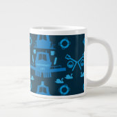 Britse smalbootcadeaus grote koffiekop (Rechts)