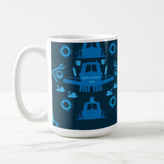Britse smalbootcadeaus koffiemok (Links)