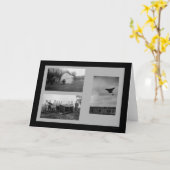 Britse soldaten met oorlogskite en parachute 1914 kaart (Gele Bloem)