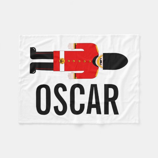  Britse Soldier Fleece Blanket (Voorkant (Horizontaal))