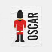  Britse Soldier Fleece Blanket (Voorkant)