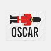  Britse Soldier Fleece Blanket Deken (Voorkant (Horizontaal))