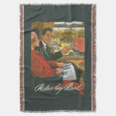 Britse Spoorwegen overhalen door Poster Deken (Voorkant Verticaal)