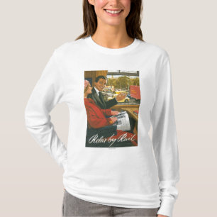 Britse Spoorwegen overhalen door Poster T-shirt