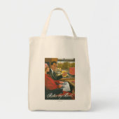 Britse Spoorwegen overhalen door Poster Tote Bag (Voorkant)