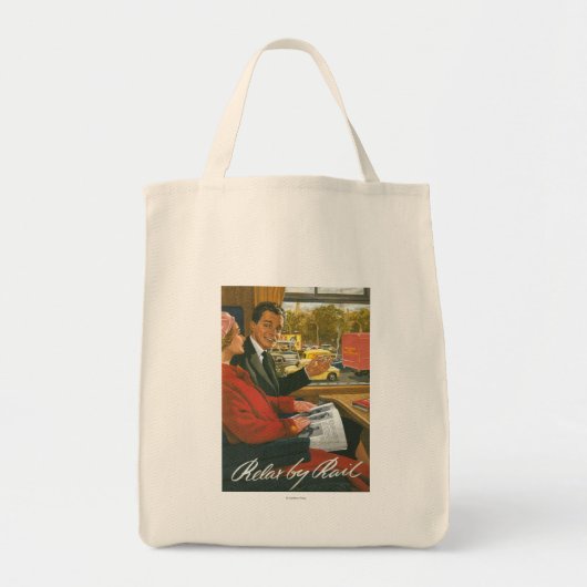 Britse Spoorwegen overhalen door Poster Tote Bag (Voorkant)