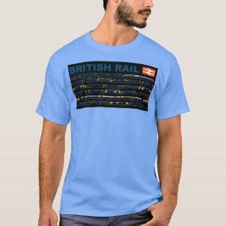 BRITSE SPOORWEGTREINEN T-SHIRT