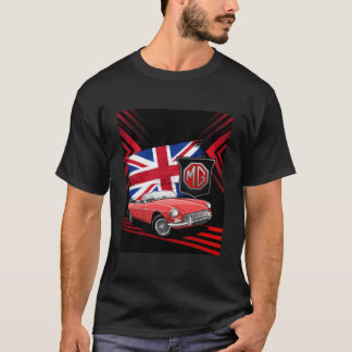 Britse sportwagen Mg Mgb Convertible T-shirt
