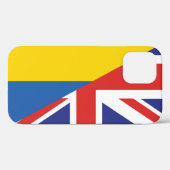 Britse steun voor de Oekraïne Sherpa Blanket Case-Mate iPhone Case (Achterkant (horizontaal))