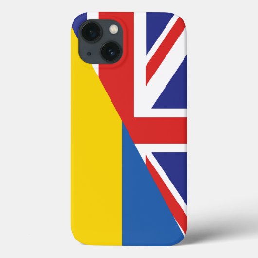 Britse steun voor de Oekraïne Sherpa Blanket Case-Mate iPhone Case (Achterkant)
