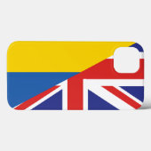 Britse steun voor de Oekraïne Sherpa Blanket Case-Mate iPhone Case (Achterkant (horizontaal))