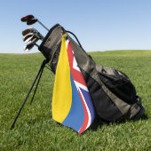 Britse steun voor de Oekraïne Sherpa Blanket Golfhanddoek (Groen)