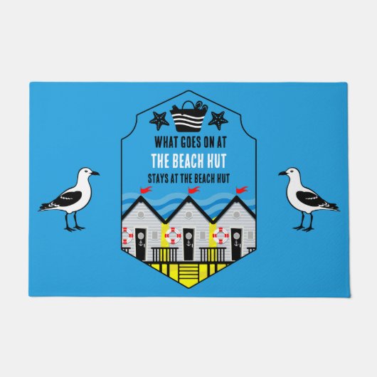 Britse strandvloer deurmat (Voorkant)
