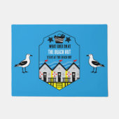 Britse strandvloer deurmat (Voorkant)