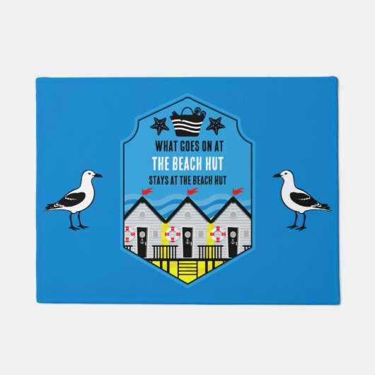 Britse strandvloer deurmat (Voorkant)