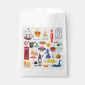 Britse symbolen bedankzakje (Voorkant)