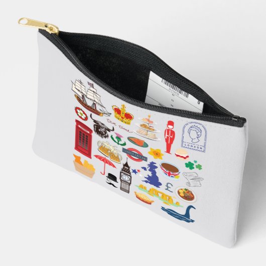 Britse symbolen etui (Open)