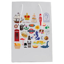 Britse symbolen medium cadeauzakje