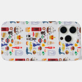 Britse symbolen van het VK Case-Mate iPhone Case (Achterkant (horizontaal))