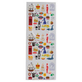 Britse symbolen wijn cadeautas (Voorkant)