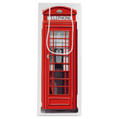 britse telefooncel wijn cadeautas (Voorkant)