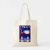 Britse theeliefhebbers tote bag (Achterkant)