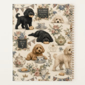 Britse Theesalon Cockapoo Planner (Achterkant)