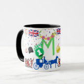 Britse Thema Dag van de Arbeid Mokken (Voorkant links)